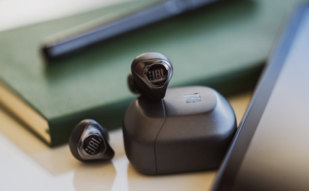 Description image for JBL Club Pro+ TWS Wireless In-Ear Noise-Canceling Bluetooth Headphones BLACK