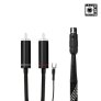 Pro-Ject Connect it Phono DS RCA to Mini XLR Female Audio Cable 1.23m