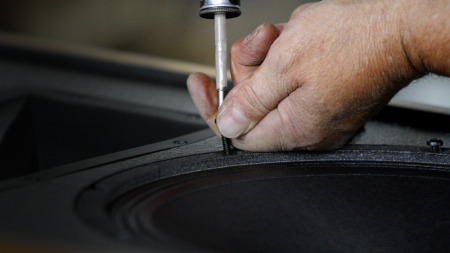 Description image for Klipsch CWALLIVC 15" Cornwall IV Floorstanding Speaker CHERRY