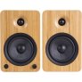 Kanto YU4Bamboo 70W (RMS Power) 2-Way Powered Bookshelf Speakers (Pair) BAMBOO - Open Box