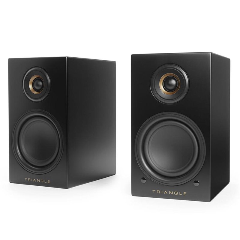 Triangle LN01A 2-Way Powered Bookshelf Speakers BLACK