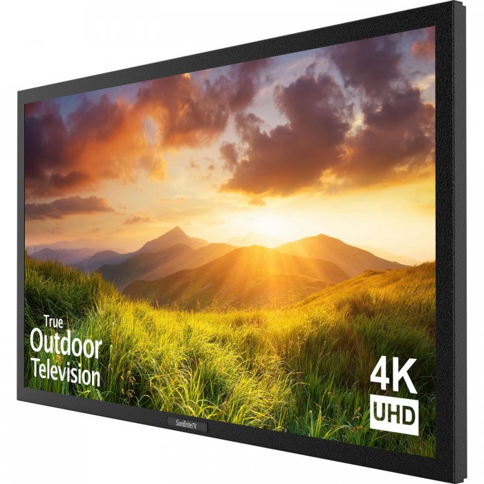SunbriteTV 55-Inch SB-S-55-4K-BL Signature Series 4K Outdoor LED TV (Partial Sun) BLACK - Click Image to Close