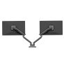 Kanto Living DM2 Desktop Monitor Arm - Mech. Spring - Dual Arm BLACK