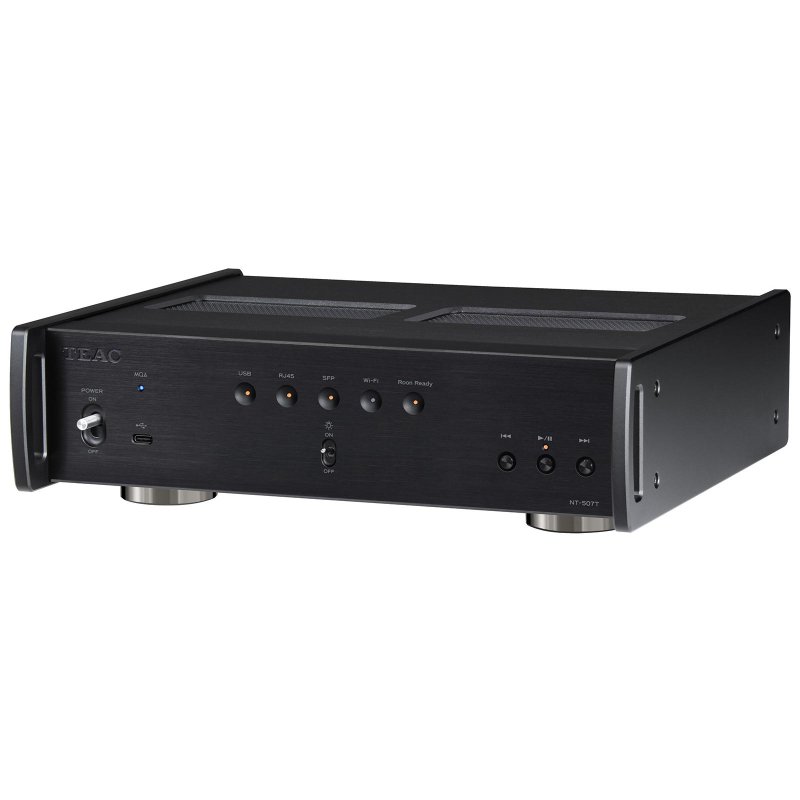 TEAC Reference Series NT-507T High-Resolution Wi-Fi 6 / Roon Ready Network Audio Transport BLACK