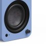 Kanto Living YU4 2nd Gen (2nd Gen) 160 W Powered Speakers System with Bluetooth 5.3 Phono Preamp USB-C ICE BLUE