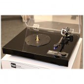 Dual CS 618Q Manual Turntable With Auto Stop BLACK