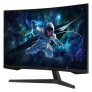 Samsung LS32CG550ENXZA 32-Inch Odyssey G5 QHD 165Hz 1ms HDR10 Curved Gaming Monitor