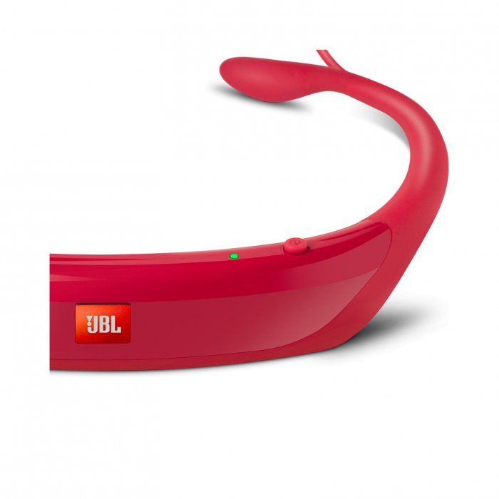 JBL Reflect Response Wireless Touch Control Sport Headphones RED - Click Image to Close