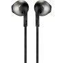 JBL Tune 205 Wired Earbud Headphones with Mic BLACK