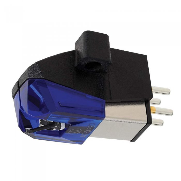 Audio-Technica AT-XP3 Dual Moving Magnet Stereo Cartridge BLUE - Click Image to Close