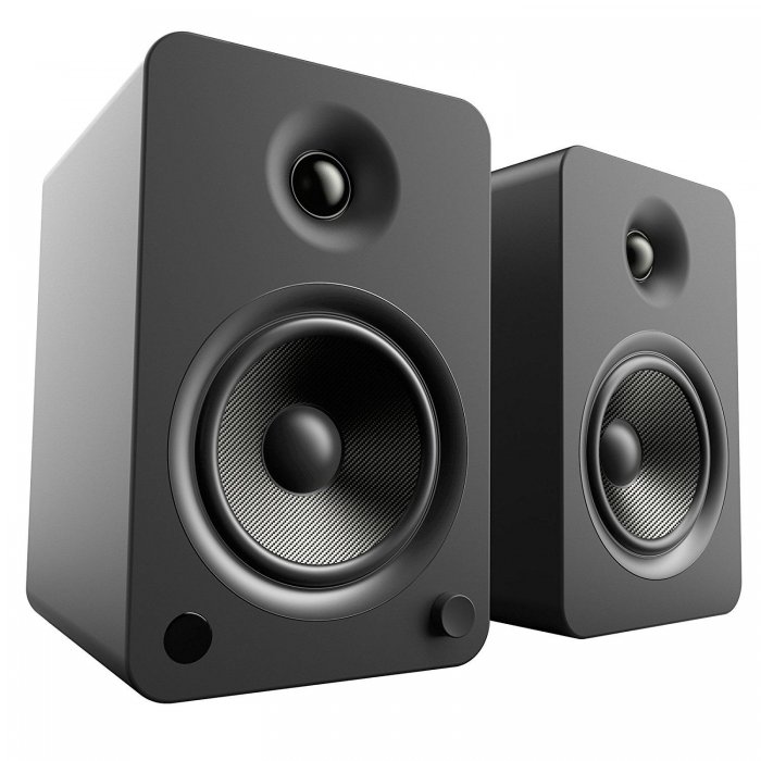 Kanto YU6MB 100W (RMS Power) Powered Speakers with Bluetooth and Phono Preamp MATTE BLACK - Click Image to Close