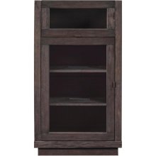 Bell'O M342AR Audio Cabinet with Tinted Tempered Safety Glass and CMS