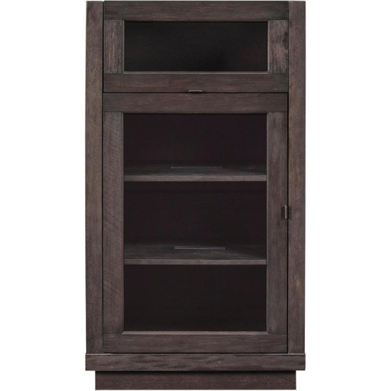 Bell'O M342AR Audio Cabinet with Tinted Tempered Safety Glass and CMS
