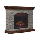 Bell’O AUSTENG Electric Fireplace Media Mantle