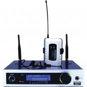 TOA S5.3-L-H2US Q Lavaliere Wireless Microphone & True Diversity Tuner Kit, 12 Xhannels