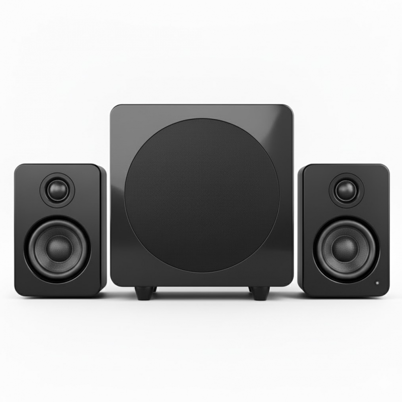Kanto YU2/SUB6 Speaker Package GLOSS BLACK - Open Box