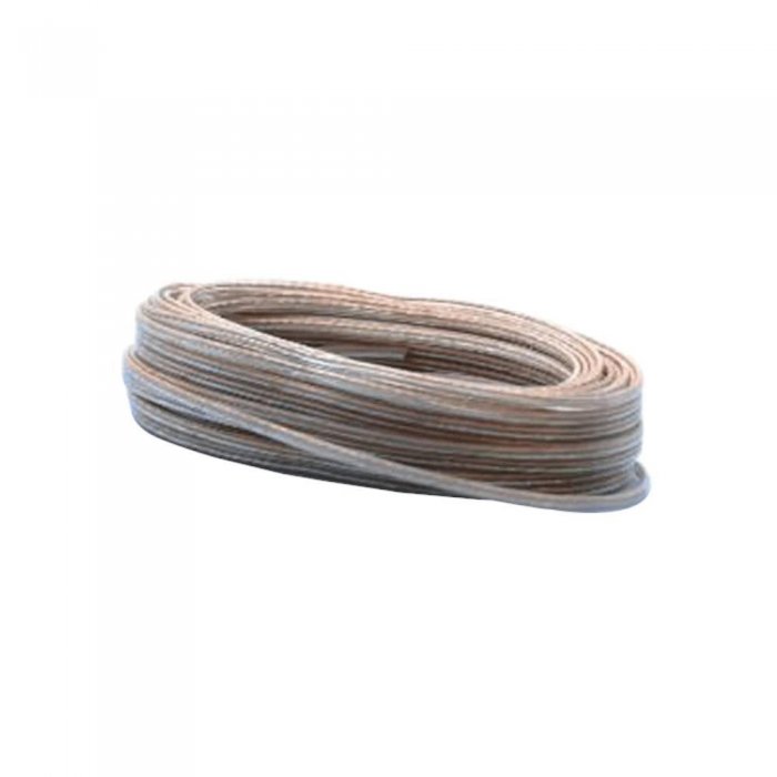 UltraLink UHS100 24 AWG Speaker Cable Clear (100FT) - Click Image to Close