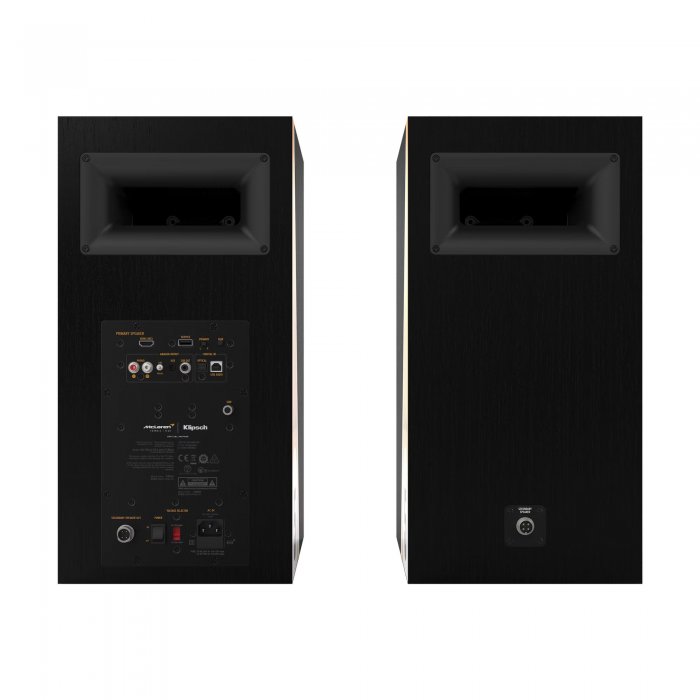 Klipsch THE NINES Powered Bluetooth Speaker System with HDMI ARC - McLaren Edition - Click Image to Close