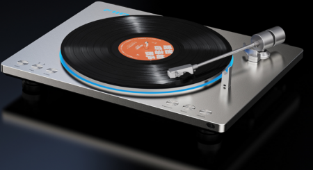 Description image for FiiO TT13 BT Fully Automatic Vinyl Turntable SILVER