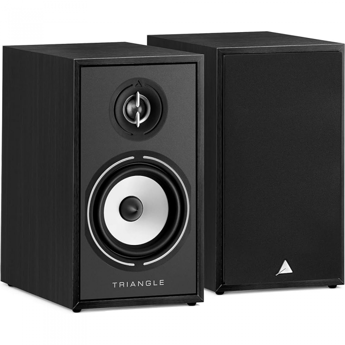 Triangle Borea BR02 2-Way Bookshelf Speaker (Pair) BLACK - Click Image to Close