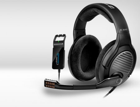 Description image for Sennheiser PC 363D Surround Sound PC Gaming Headset