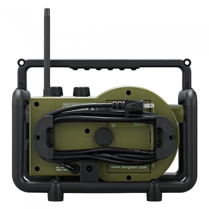Sangean TB-100 Ultra Rugged Digital Tuning Radio Receiver GREEN - Click Image to Close