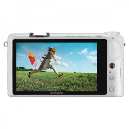 Description image for Samsung NX2000 20.3MP SMART Camera with 20-50mm Lens WHITE