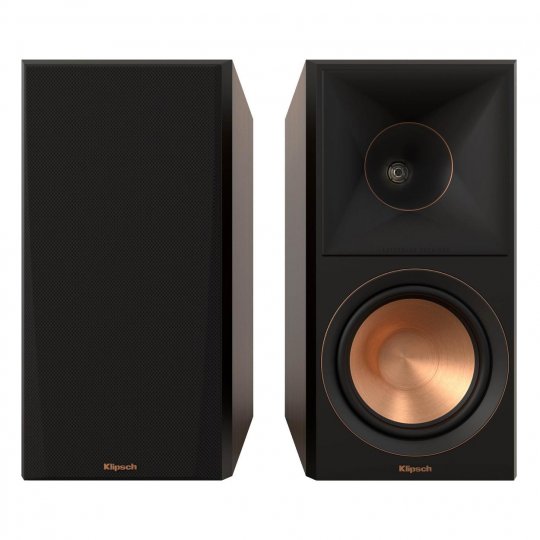 Klipsch RP600MW II 6.5" Monitor Bookshelf Speakers pair WALNUT