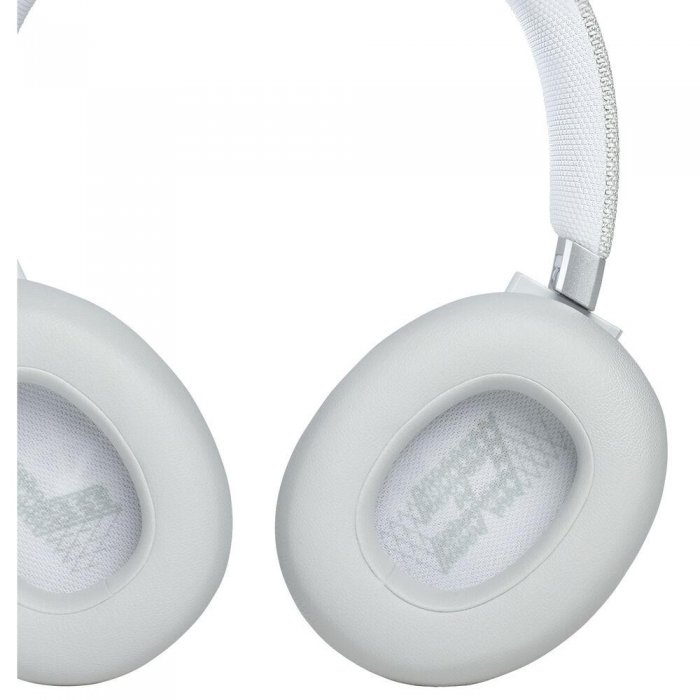 JBL Live 660NC Wireless Noise Cancelling On-Ear Headphones WHITE - Click Image to Close