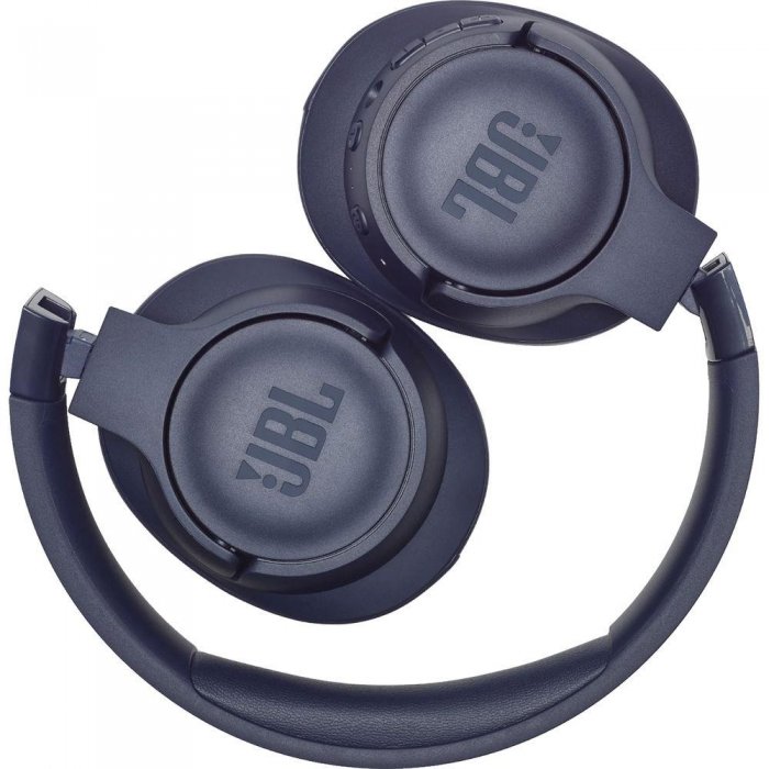 JBL Tune 750BTNC Wireless Over-Ear ANC Headphones BLUE - Click Image to Close