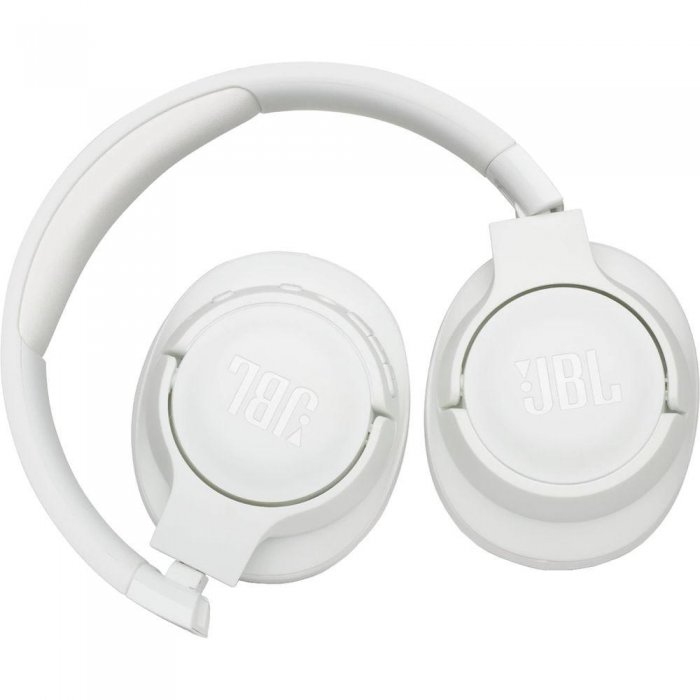 JBL Tune 750BTNC Wireless Over-Ear ANC Headphones WHITE - Click Image to Close