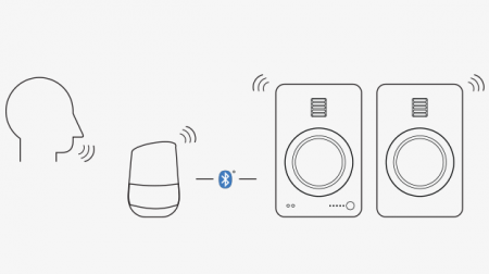 Description image for Kanto TUK High-End Powered Bookshelf Speaker (Pair) MATTE BLACK