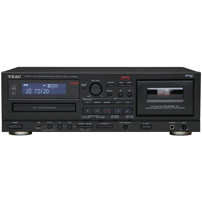 Teac AD-RW900 Multimedia Recorder USB MP3 CD-R Cassette
