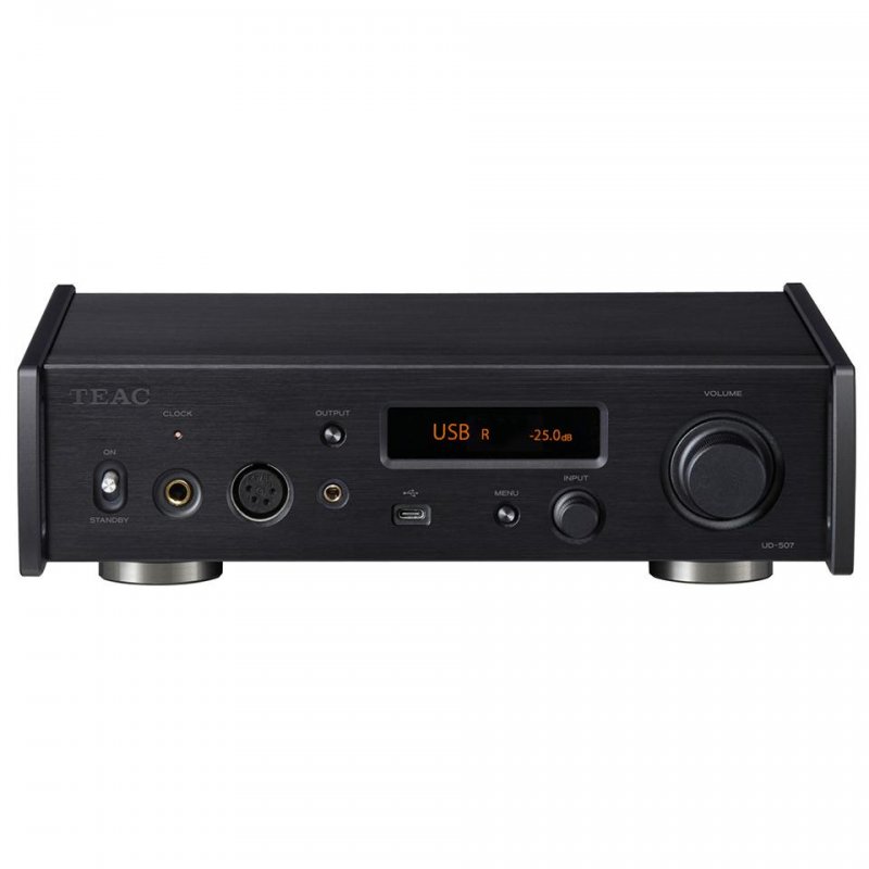 Teac UD-507 USB DAC Headphone Amplifier Preamp BLACK