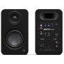 Kanto Living YU4 2nd Gen (2nd Gen) 160 W Powered Speakers System with Bluetooth 5.3 Phono Preamp USB-C BLACK