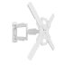 Kanto PS300W Full Motion TV Articulating Mount 26-60 Inch TV's WHITE
