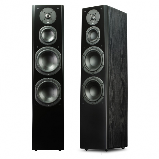SVS \'Prime Tower\' Floor Standing Tower Loudspeaker (PAIR) BLACK ASH SVS \'Prime Tower\' Floor Standing Tower Loudspeaker (PAIR) BLACK ASH