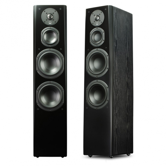 SVS \'Prime Tower\' Floor Standing Tower Loudspeaker (PAIR) BLACK ASH