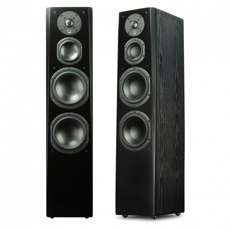 SVS Prime Tower Floor Standing Tower Loudspeaker (PAIR) BLACK ASH