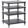 Norstone Como 3 Modular HI-FI Rack (Each) BLACK LEATHER
