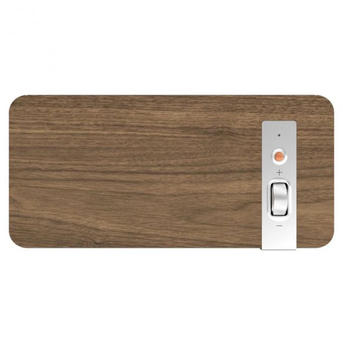 Klipsch THE ONE PLUS Compact Premium Tabletop Bluetooth Speaker WALNUT - Click Image to Close