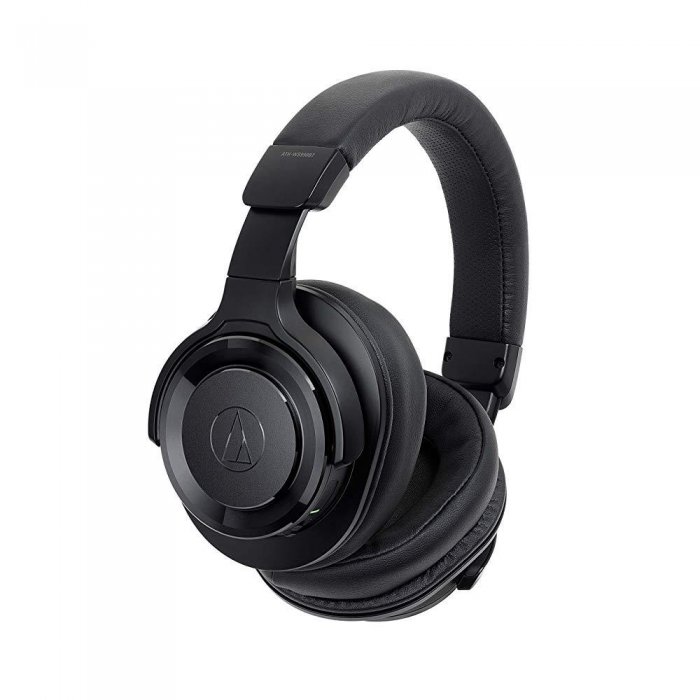Audio-Technica ATH-WS990BTBK Solid Bass Over-Ear Bluetooth Headphone BLACK - Click Image to Close