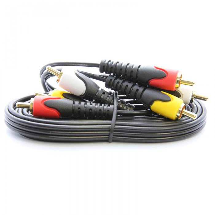 UltraLink UHS147 Stereo Audio Video Cable (6FT) - Click Image to Close