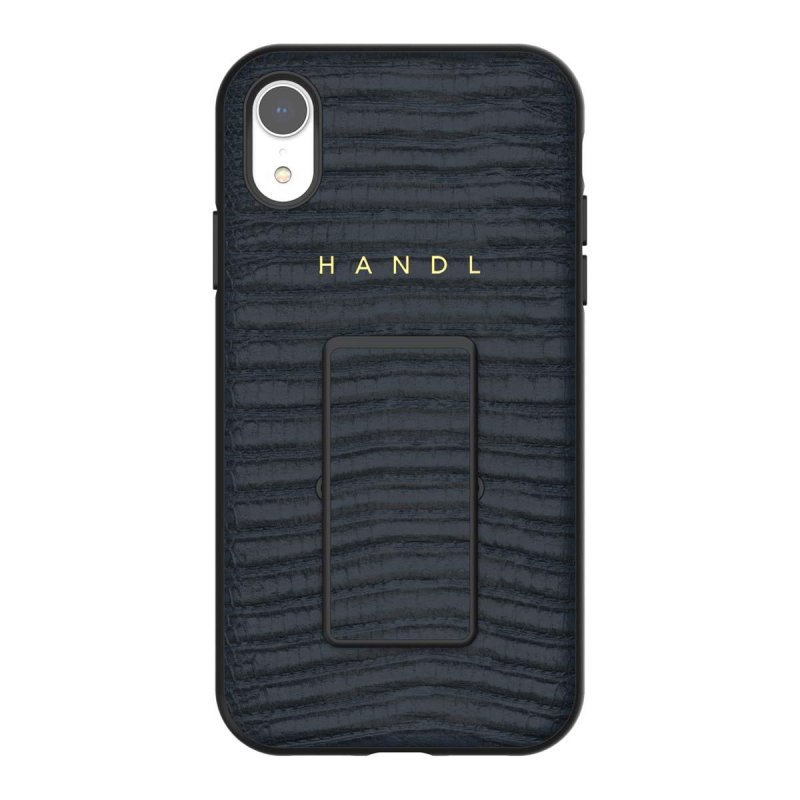 Handl HD-AP04CSNV Inlay Case for iPhone XR - NAVY CROC