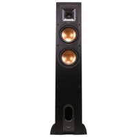 Klipsch R-26F Black Tower Speaker Dual 6-Inch R26F