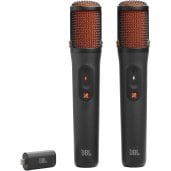 JBL EasySing Mics 2 Wireless Karaoke Microphone System with AI Dongle Receiver BLACK