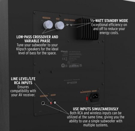 Description image for Klipsch RP1600SW 16" Reference Premiere Subwoofer