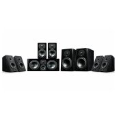 SVS Prime Series Home Theatre Speaker Bundle BLACK ASH