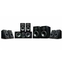 SVS Prime Series Home Theatre Speaker Bundle BLACK ASH
