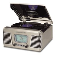 Crosley CR711-BC Autorama Record Player (Brushed Chrome)